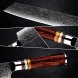 Foto 5: Faca Kiritsuke 25 cm a�o damasco Japon�s VG-10 SAKAI 